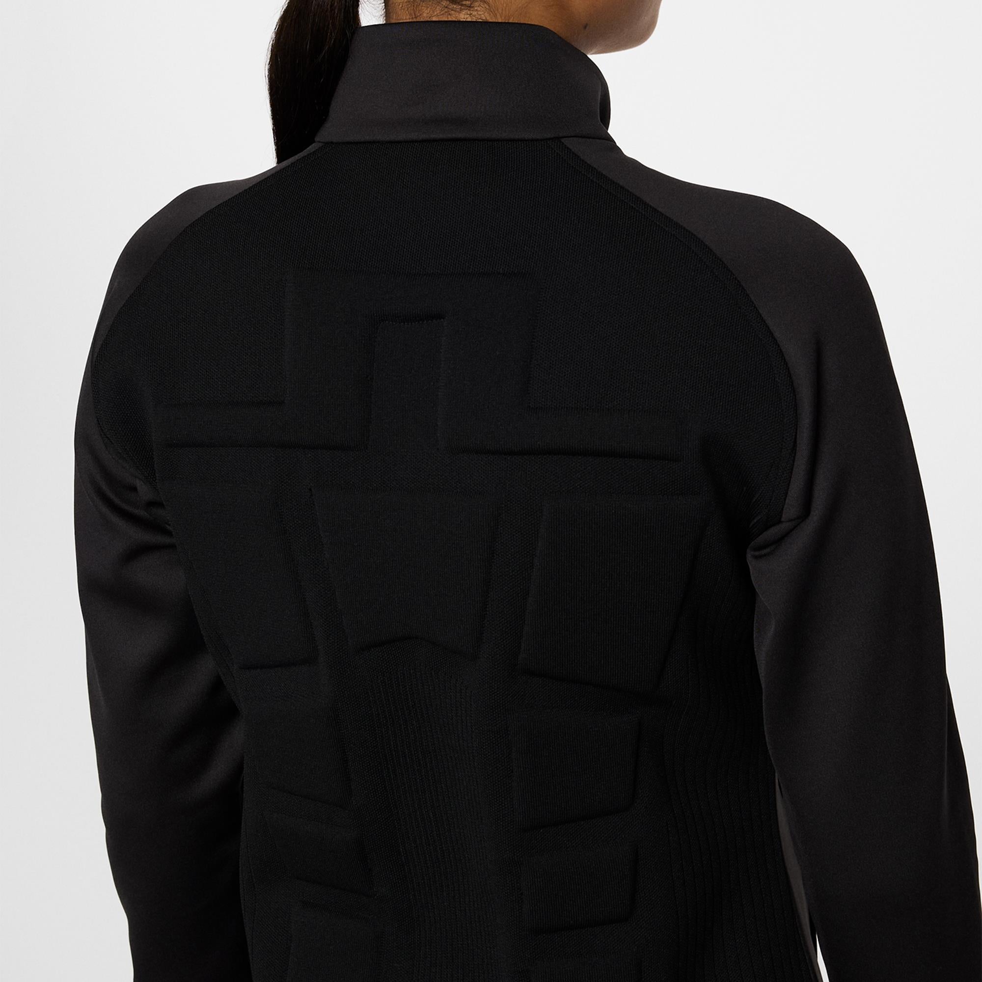 J Lindeberg Solarcore Ladies Golf Mid Layer Black